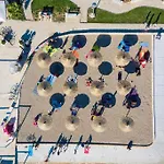 With Pool Near Sandy - By Traveler Tourist Agency Krk - Id 2224 * Privlaka (Zadar)