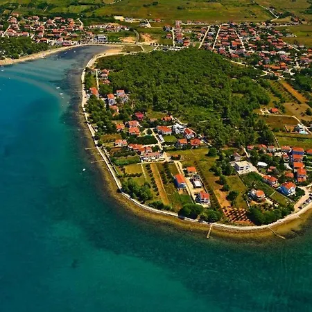 Vila With Pool Near Sandy - By Traveler Tourist Agency Krk - Id 2224 *